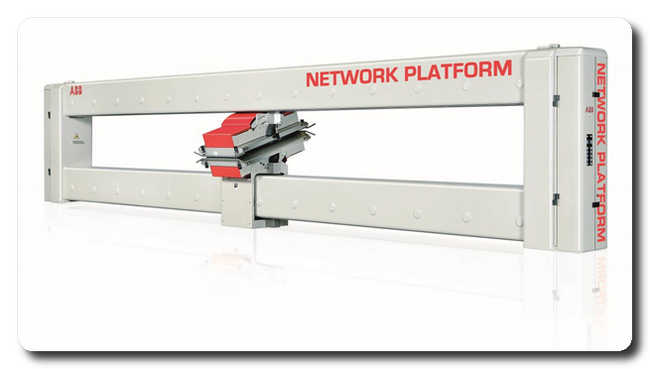 An example of an ABB Network Platform for on-line high-performance measurement scanning