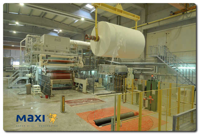 The second Recard Tissue plant actually operating at MAXI company.