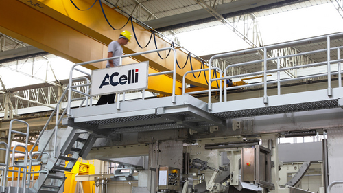 A Celli Paper Tissue Machine