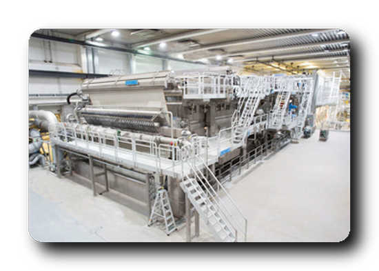 ANDRITZ pulp drying line