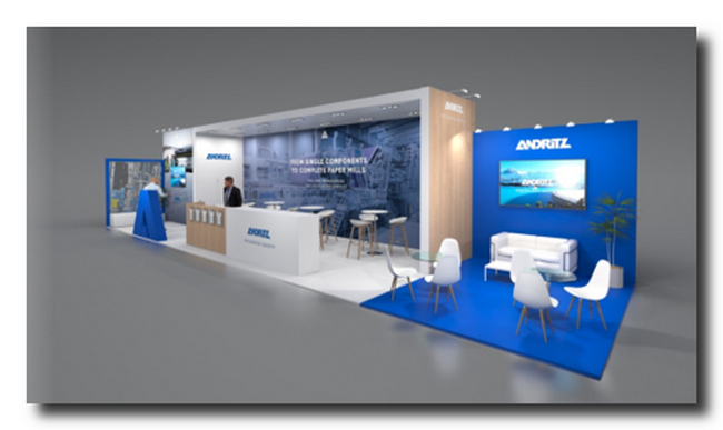 ANDRITZ will present its latest innovations for state-of-the-art paper production and value-added services at MIAC 2021 (booth no. 71). “Photo: ANDRITZ”.