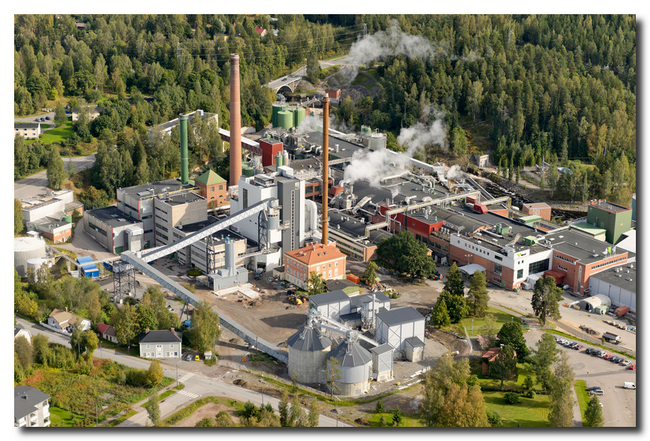 Metsaboard Kryo Mill Aerial photo