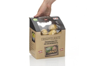 Food & Drink Packaging - Recycled Fibre winner: Potato pack